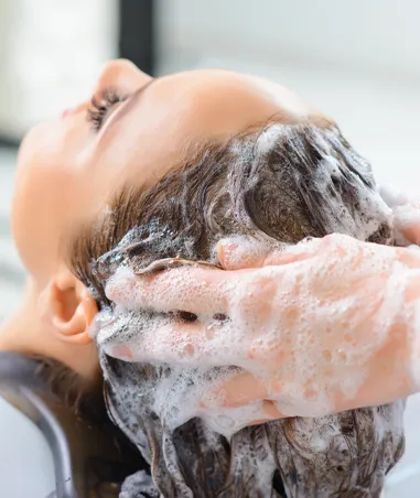 Hair Wash at Hair Time Salon