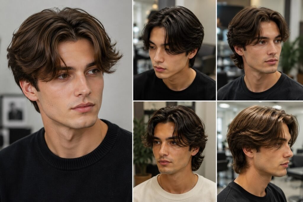 What Is a Middle-Part Curtain Hairstyle